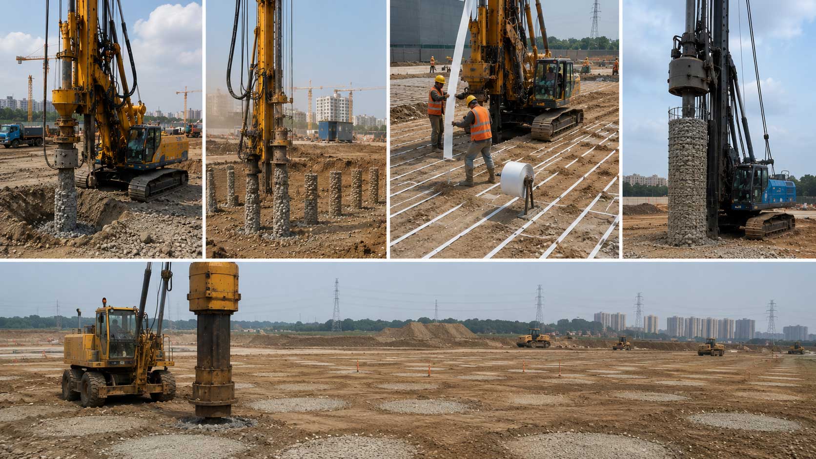 Ground improvement and piling equipment